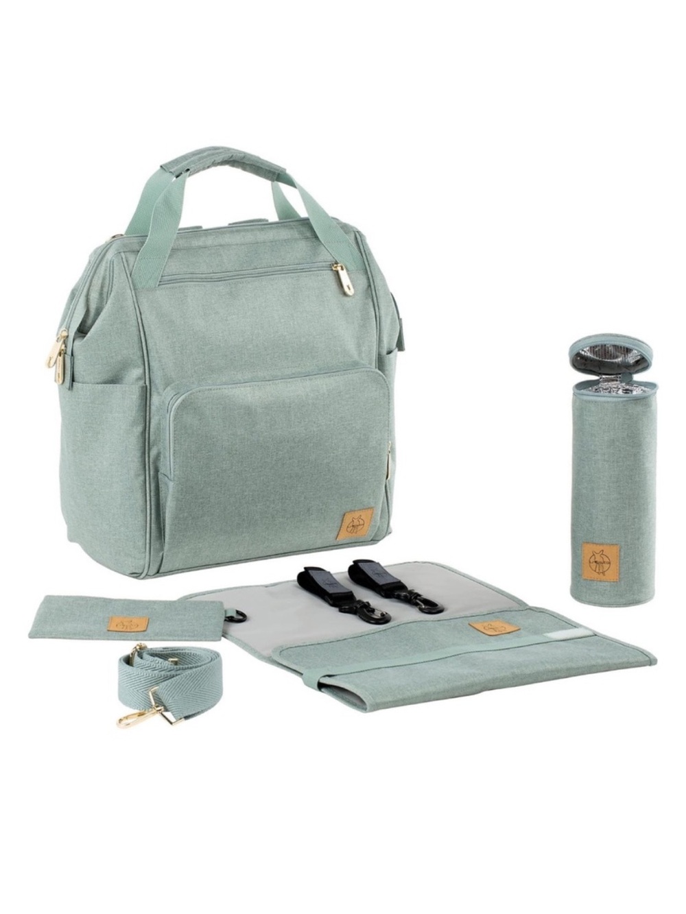 Lassig Goldie Glam Diaper Bag and Accessories